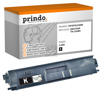 Prindo Toner-Kartusche schwarz HC (PRTBTN326BK) ersetzt TN-326BK