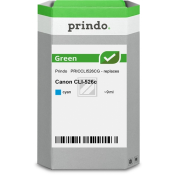 Prindo Tintenpatrone (Green) cyan (PRICCLI526CG) ersetzt CLI-526C