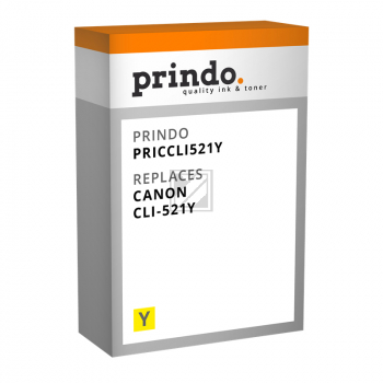 Prindo Tintenpatrone gelb (PRICCLI521Y) ersetzt CLI-521Y