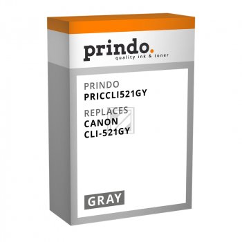 Prindo Tintenpatrone grau (PRICCLI521GY) ersetzt CLI-521GY