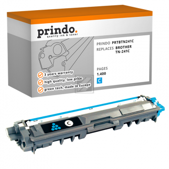 Prindo Toner-Kit cyan (PRTBTN241C) ersetzt TN-241C