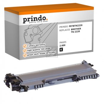 Prindo Toner-Kit schwarz HC (PRTBTN2220) ersetzt TN-2220