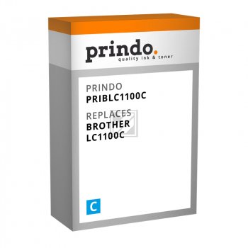 Prindo Tintenpatrone (Classic) cyan (PRIBLC1100C) ersetzt LC-1100C