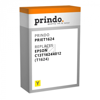 Prindo Tintenpatrone gelb (PRIET1624) ersetzt T1624