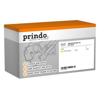 Prindo Toner-Kartusche gelb HC (PRTHPCF542X) ersetzt 203X
