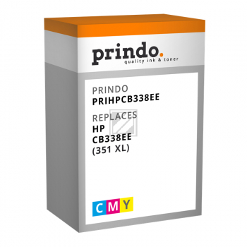 Prindo Tintendruckkopf cyan/magenta/gelb HC (PRIHPCB338EE) ersetzt 351XL