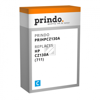 Prindo Tintenpatrone cyan (PRIHPCZ130A) ersetzt 711