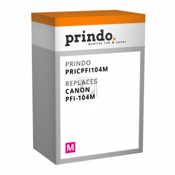 Prindo Tintenpatrone magenta (PRICPFI104M) ersetzt PFI-104M
