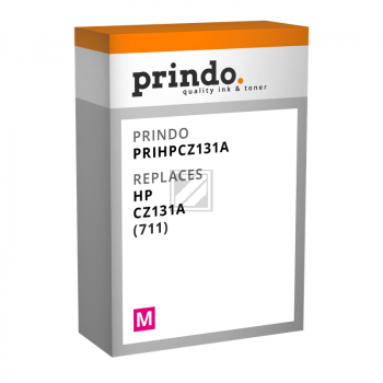 Prindo Tintenpatrone magenta (PRIHPCZ131A) ersetzt 711
