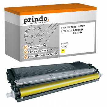 Prindo Toner-Kit gelb (PRTBTN230Y) ersetzt TN-230Y