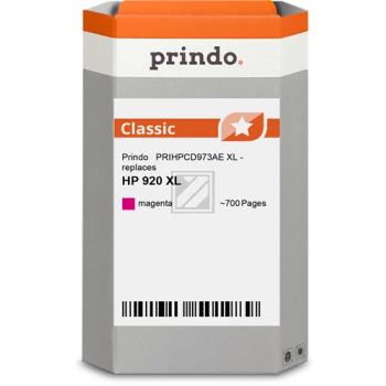 Prindo Tintenpatrone (Classic) magenta HC (PRIHPCD973AE) ersetzt 920XL