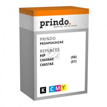 Prindo Tintendruckkopf cyan/magenta/gelb, schwarz HC (PRSHPSA342AE) ersetzt 56