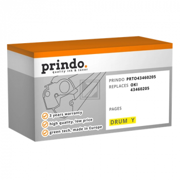 Prindo Fotoleitertrommel gelb (PRTO43460205) ersetzt 43460205