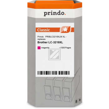 Prindo Tintenpatrone (Classic) magenta HC (PRIBLC3219XLM) ersetzt LC-3219XLM