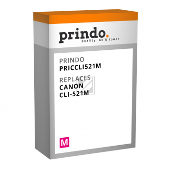 Prindo Tintenpatrone magenta (PRICCLI521M) ersetzt CLI-521M