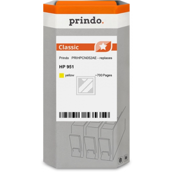Prindo Tintenpatrone (Classic) gelb (PRIHPCN052AE) ersetzt 951