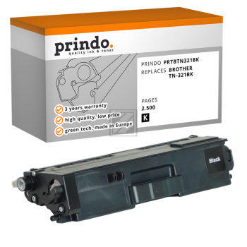 Prindo Toner-Kartusche schwarz (PRTBTN321BK) ersetzt TN-321BK