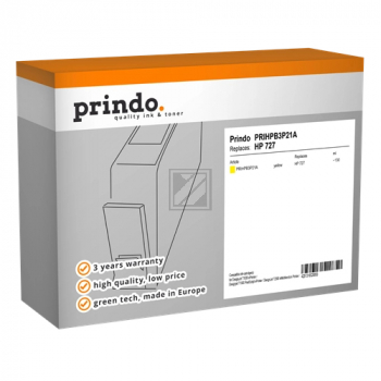 Prindo Tintenpatrone gelb HC (PRIHPB3P21A) ersetzt 727