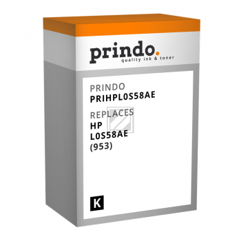 Prindo Tintenpatrone schwarz (PRIHPL0S58AE) ersetzt 953