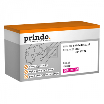 Prindo Fotoleitertrommel magenta (PRTO43460222) ersetzt 43460222
