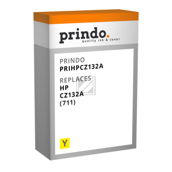 Prindo Tintenpatrone gelb (PRIHPCZ132A) ersetzt 711