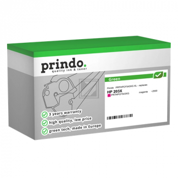 Prindo Toner-Kartusche (Green) magenta HC (PRTHPCF543XG) ersetzt 203X