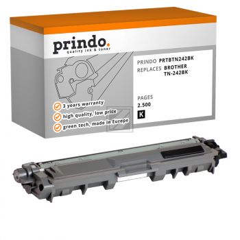 Prindo Toner-Kit schwarz (PRTBTN242BK) ersetzt TN-242BK
