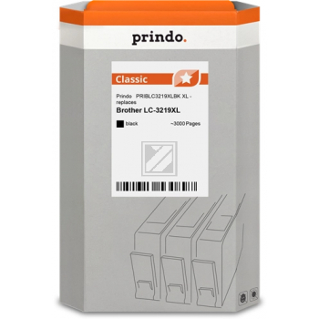 Prindo Tintenpatrone (Classic) schwarz HC (PRIBLC3219XLBK) ersetzt LC-3219XLBK
