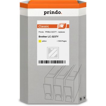 Prindo Tintenpatrone (Classic) gelb (PRIBLC3237Y) ersetzt LC-3237Y