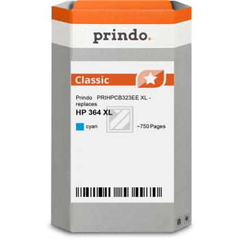 Prindo Tintenpatrone (Classic) cyan HC (PRIHPCB323EE) ersetzt 364XL