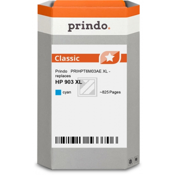 Prindo Tintenpatrone (Classic) cyan HC (PRIHPT6M03AE) ersetzt 903XL