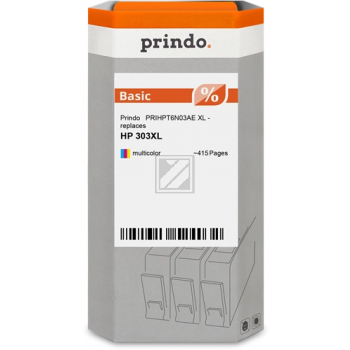 Prindo Tintendruckkopf cyan/magenta/gelb HC (PRIHPT6N03AE) ersetzt 303XL