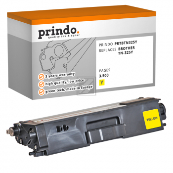 Prindo Toner-Kit gelb HC (PRTBTN325Y) ersetzt TN-325Y