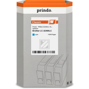 Prindo Tintenpatrone (Classic) cyan HC (PRIBLC3239XLC) ersetzt LC-3239XLC