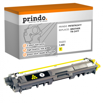 Prindo Toner-Kit gelb (PRTBTN241Y) ersetzt TN-241Y