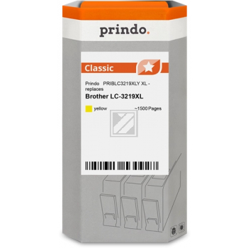 Prindo Tintenpatrone (Classic) gelb HC (PRIBLC3219XLY) ersetzt LC-3219XLY