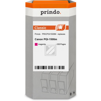 Prindo Tintenpatrone (Classic) magenta (PRICPGI1500M) ersetzt PGI-1500M