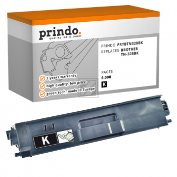 Prindo Toner-Kit schwarz HC plus (PRTBTN328BK) ersetzt TN-328BK