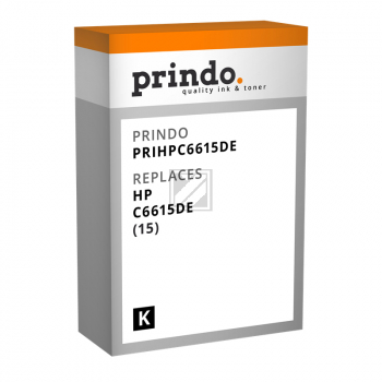 Prindo Tintendruckkopf schwarz HC (PRIHPC6615DE) ersetzt 15