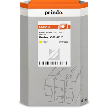 Prindo Tintenpatrone (Classic) gelb HC (PRIBLC3239XLY) ersetzt LC-3239XLY