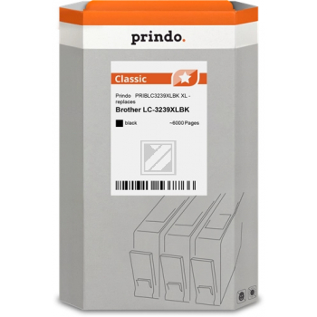 Prindo Tintenpatrone (Classic) schwarz HC (PRIBLC3239XLBK) ersetzt LC-3239XLBK