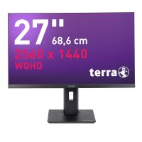 TERRA LCD/LED 2772W PV 2K IPS black HDMI/DP/USB-C