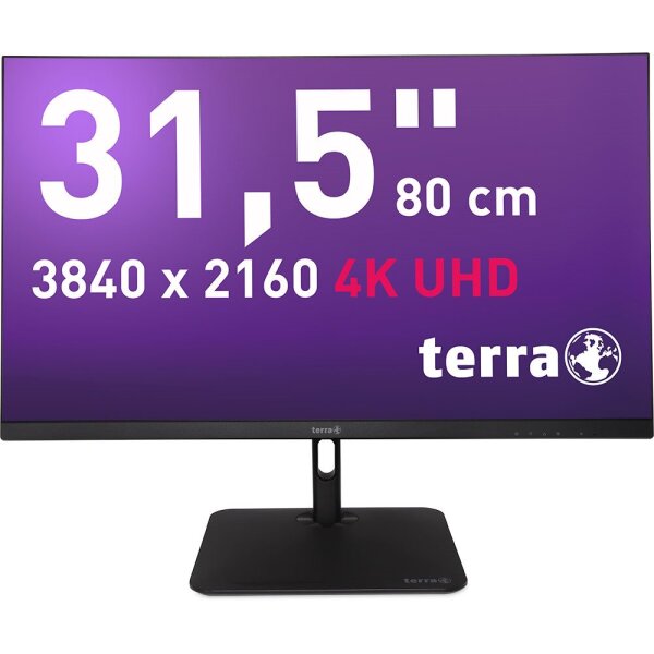 TERRA LCD/LED 3295W PV 4K IPS black USB-C/DP/HDMI