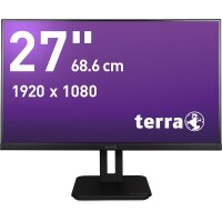 TERRA LCD/LED 2748W PV V4 IPS black HDMI/DP/USB-C